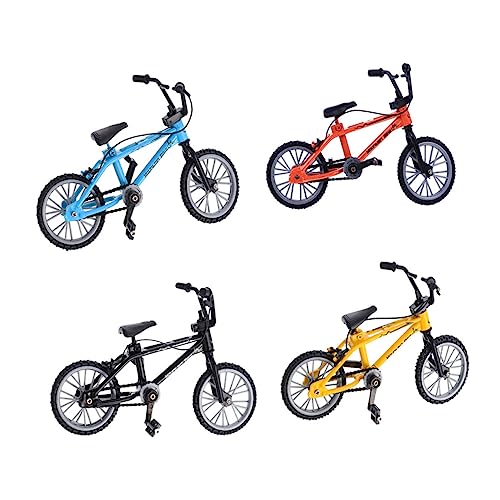 ifundom 4 Stück Teiliges Mini Finger Bike Finger Sports in Gelb Blau Schwarz Orange Leicht und Kompakt Trainiert Fingerfertigkeit und Entspannung für Erwachsene ifundom 4 Stück Teiliges Mini Finger Bike Finger Sports in Gelb Blau Schwarz Orange Leicht und Kompakt Trainiert Fingerfertigkeit und Entspannung für Erwachsene von ifundom