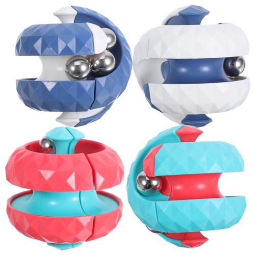 ifundom 4-teiliges kreatives sensorisches Zappelspielzeug mit Perlen, Intelligenz-Puzzleball für Kinder und Erwachsene, Klassenzimmer und Geburtstagsfeiergeschenk ifundom 4-teiliges kreatives sensorisches Zappelspielzeug mit Perlen, Intelligenz-Puzzleball für Kinder und Erwachsene, Klassenzimmer und Geburtstagsfeiergeschenk von ifundom