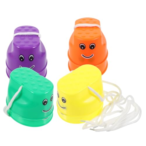 ifundom 4paare Kunststoff-stelzen Für Junge Mädchen Mit Eimern Pack Zum Balancieren Und Laufen Im Freien Verstellbares Seil Und Rutschfester Oberfläche Für Sichere Motorische Entwicklung ifundom 4paare Kunststoff-stelzen Für Junge Mädchen Mit Eimern Pack Zum Balancieren Und Laufen Im Freien Verstellbares Seil Und Rutschfester Oberfläche Für Sichere Motorische Entwicklung von ifundom