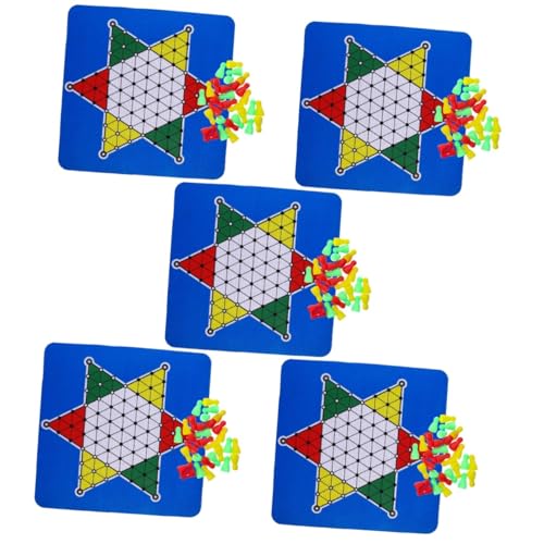 ifundom 5 Sätze Chinesische Schachspiel Requisite Schachspiel Zubehör Praktisches Schachbrett Chinesisches Schachbrett Brettspiel Zubehör Chinesisches Schachbrett von ifundom