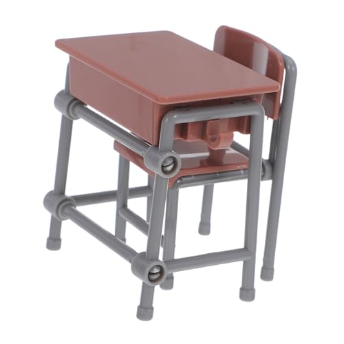 ifundom 5 Sets Miniatur-schultisch Und Stuhl-Set Puppenhaus-zubehör Realistisches Kleines Möbelmodell Für Puppendisplay Klassenzimmer- Lernspielzeug ifundom 5 Sets Miniatur-schultisch Und Stuhl-Set Puppenhaus-zubehör Realistisches Kleines Möbelmodell Für Puppendisplay Klassenzimmer- Lernspielzeug von ifundom