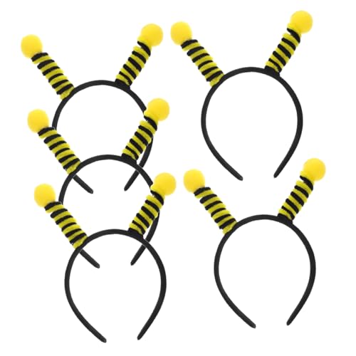 ifundom Bienen-haarbänder Netz-spa-stirnband Haarreifen Bienenantenne Kopfbedeckung Party-bevorzugung Bienen-tentakel-stirnband Haar-accessoires für Partys von ifundom