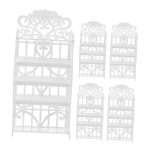 ifundom 5 Stück Teiliges Puppenschuhregal Miniatur Vintage Schuhschrank Platzsparendes Realistisches Puppenhaus Möbel Zubehör für Mädchen Hohler für Sandalen und Stiefel ifundom 5 Stück Teiliges Puppenschuhregal Miniatur Vintage Schuhschrank Platzsparendes Realistisches Puppenhaus Möbel Zubehör für Mädchen Hohler für Sandalen und Stiefel von ifundom