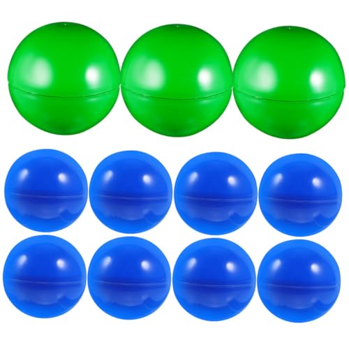 ifundom 50 Stück Öffnungs Lotteriekugeln aus Langlebigem PVC Wiederbefüllbare Transparente Kunststoffkugeln in Blau und Grün für Tombola Party Gewinnspiele und Events ifundom 50 Stück Öffnungs Lotteriekugeln aus Langlebigem PVC Wiederbefüllbare Transparente Kunststoffkugeln in Blau und Grün für Tombola Party Gewinnspiele und Events von ifundom