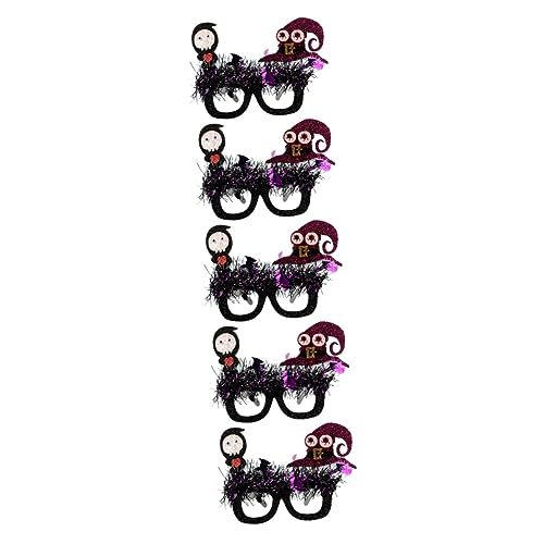 ifundom 5St Halloween-Brille lustige Brille Neuartige Brillen für Kinder halloween costume halloween kostüme schnapsgläser Party-Brillen-Dekore Einzigartige Halloween-Partybrille Plastik von ifundom