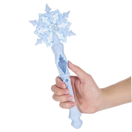 ifundom 5St Schnee Zauberstab Kinderspielzeug Spielzeug für Kinder Children Toys Cosplay Leuchtender Schneeflockenstab Schneeflocken-Glühstab Spielzeuge Kleinkindspielzeug Plastik Sky-Blue von ifundom