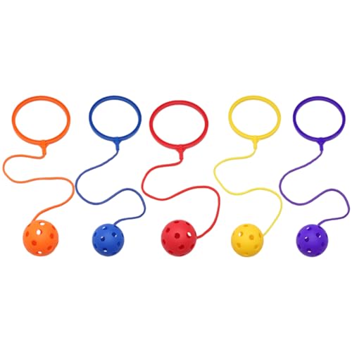 ifundom 5St hüpfendes Ballspielzeug Trainingsgeräte für Kinder Fitness-Springseilspiel Kinderspielzeug Mädchenspielzeug springendes Ringspielzeug Spielzeug überspringen Halteseil Knöchel ifundom 5St hüpfendes Ballspielzeug Trainingsgeräte für Kinder Fitness-Springseilspiel Kinderspielzeug Mädchenspielzeug springendes Ringspielzeug Spielzeug überspringen Halteseil Knöchel von ifundom