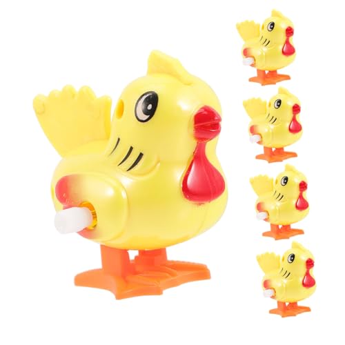 ifundom 5pcs Huhn Schaukel Spielzeug Windup Spielzeug Lustige Wind-up Hühner Für Kinder Kleinkinder Dekorative Party Favors von ifundom