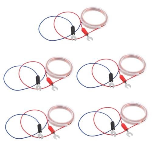 ifundom 5st Physik-lehrspule Werkzeuge Für Physikexperimente Experimentelle Spule DIY Elektrische Spule Lehrmittel Für Elektromagnetik Lehrmittel Für Drahtelektromagnetik Laborgerät Kupfer von ifundom