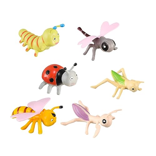 ifundom 6stücke Teiliges Junge Mädchen Spielzeug Realistische Cartoon Insekten Modelle Für Kleinkinder Pädagogisches Lernspielzeug Für Jungen Und Mädchen ifundom 6stücke Teiliges Junge Mädchen Spielzeug Realistische Cartoon Insekten Modelle Für Kleinkinder Pädagogisches Lernspielzeug Für Jungen Und Mädchen von ifundom