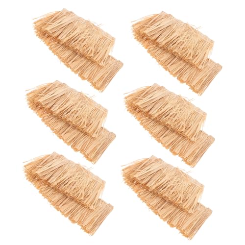 ifundom 6 Stück Miniatur Stroh Dach aus Natürlichem Stroh für DIY Mikro Landschaften Rustikales Heu-dachmaterial für Miniatur Häuser Feengarten Dekoration und Kleine Modell Dächer ifundom 6 Stück Miniatur Stroh Dach aus Natürlichem Stroh für DIY Mikro Landschaften Rustikales Heu-dachmaterial für Miniatur Häuser Feengarten Dekoration und Kleine Modell Dächer von ifundom