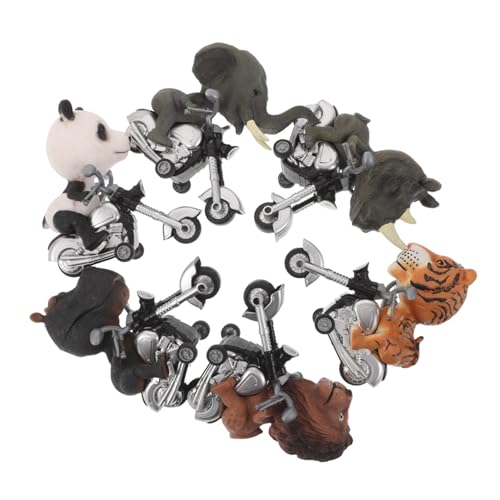 ifundom 6 Stück Teiliges Set Tier-motorradspielzeug mit Rückziehmotor Batteriefrei Realistische Tierdetails Robuste Traktion für Drinnen und Draußen Pädagogisch für Jungen Mädchen ifundom 6 Stück Teiliges Set Tier-motorradspielzeug mit Rückziehmotor Batteriefrei Realistische Tierdetails Robuste Traktion für Drinnen und Draußen Pädagogisch für Jungen Mädchen von ifundom