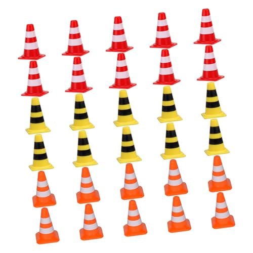 ifundom 60 Stück Teiliges Mini-verkehrszeichen-spielset aus Kunststoff Bunte Mini-straßensperren und Verkehrsleitkegel Pädagogisches Lernspielzeug für Verkehrs Sicherheitsbildung für ifundom 60 Stück Teiliges Mini-verkehrszeichen-spielset aus Kunststoff Bunte Mini-straßensperren und Verkehrsleitkegel Pädagogisches Lernspielzeug für Verkehrs Sicherheitsbildung für von ifundom