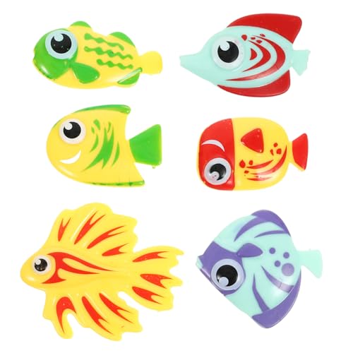 ifundom 6st Tauchen Spielset Badespielzeug Für Babys Blase Gefälschter Fisch Schwimmbad Tauchspielzeug Poolspielzeug Für Fischspielzeug Für Plastik Colorful von ifundom