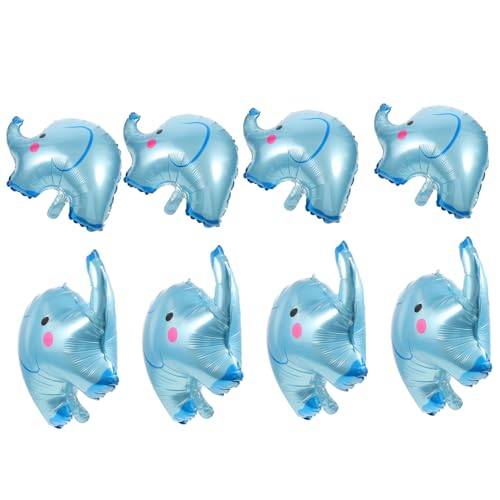 ifundom 8 Stk Elefanten Ballons Aus Aluminiumfolie Ballonpumpe Ballonbogenständer Seifenblasenset Aufblasbarer Elefant Dinosaurier-geburtstagsdekoration Ballonständer Ballongas von ifundom