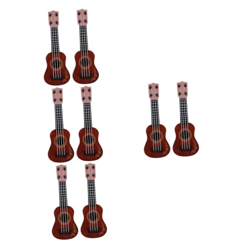 ifundom 8 STK Mini-Ukulele Kinder Gitarrenspielzeug Gitarre für Kinder kinderinstrumente musikinstrumente für Kinder Jungs-Spielzeug Mädchenspielzeug Ukulele Spielzeug für Kinder Plastik von ifundom