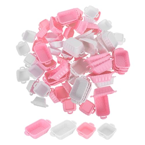 ifundom 80 Stück Miniatur Einkaufskorb Puppenhaus Miniatur Lebensmittel Aufbewahrung Realistische Kleine Supermarkt Körbe für Spielküche Obst und Brot Aufbewahrungsbehälter Vielseitige ifundom 80 Stück Miniatur Einkaufskorb Puppenhaus Miniatur Lebensmittel Aufbewahrung Realistische Kleine Supermarkt Körbe für Spielküche Obst und Brot Aufbewahrungsbehälter Vielseitige von ifundom