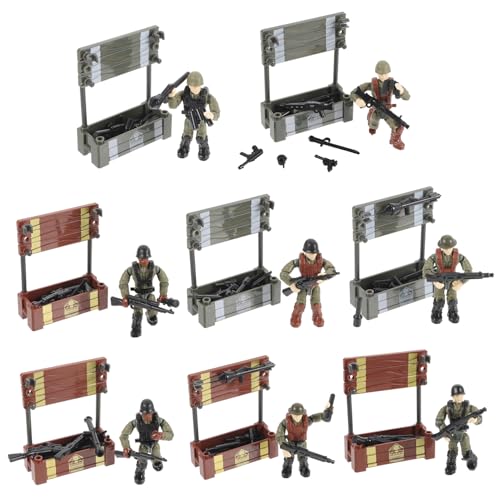 ifundom 8St kleine Soldatenmodelle Toys gieskanne kinderspielzeug Modellbau- - Sandtisch Miniaturmenschen Soldaten-Actionfiguren Plastik von ifundom