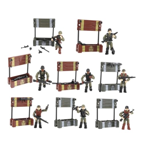 ifundom 8st Sandtisch-Soldaten-Modelle Weltkrieg Soldaten Spielzeug Soldatenformen Spielzeug Für Soldaten Flexible Actionfigur Spielzeugsoldaten Spielset Soldaten-actionfiguren Plastik von ifundom