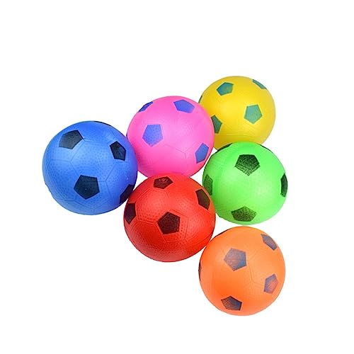 ifundom 9St aufblasbares Fußballspielzeug lustiges Wasserspielzeug Fußball Spielzeug Spielplatzbälle strandball aufblasbar pufferball Fußballspielzeug für Kinder Ballspielzeug im Freien von ifundom