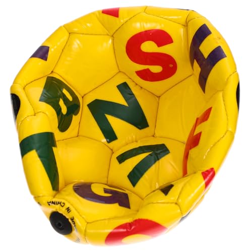 ifundom Aufblasbarer Kinderfußball Aus PVC 2 Größe Strapazierfähiger Und Kinderfreundlicher Ball Für Outdoor Spiel Ideal Für Kleinkinder Unisex Für Jungen Und ädchen von ifundom