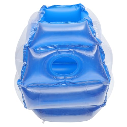 ifundom Aufblasbarer PVC Stoßball Für Outdoor Wasserspielzeug Blau Ideal Für Garten Und Poolspiele Perfekt Für Aktive Freizeitgestaltung Und Spaß Mit Freunden von ifundom