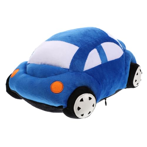 ifundom Automodell Spielzeug Kinderkissen Lastwagen Für Kinder Tierisches Spielzeug Weihnachtliches Stofftier Auto Für Kinder Autokissen Plüschfigur Spielzeug Kinderauto Blue Pp Baumwolle von ifundom