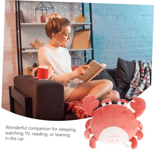 ifundom Cartoon Kuscheltier Krabbe Plüschkissen Weiches Baumwollstofftier Sofa Dekoration Geschenk für Familie ifundom Cartoon Kuscheltier Krabbe Plüschkissen Weiches Baumwollstofftier Sofa Dekoration Geschenk für Familie von ifundom