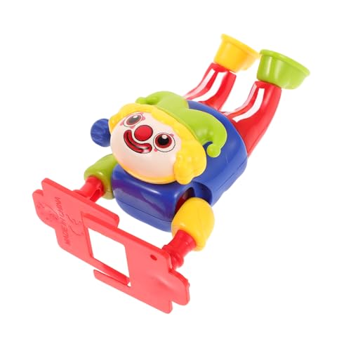 ifundom Tanzendes Clown-Spielzeug für Jungen und Mädchen Antike Clown-actionfigur Flips Trick Or Treat Halloween-Spielzeug Aufzieh-Clown-Puppe Partygeschenk für Jungen und Mädchen von ifundom