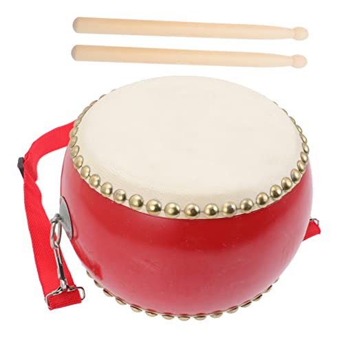 ifundom Cowhide Trommel Percussion Instrument Musikinstrument Für Schultrommel Aus Mit Robustem Design Ideales Für Kleine Musiker von ifundom