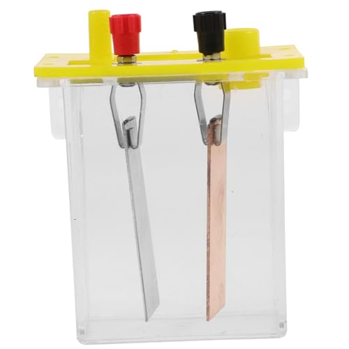 ifundom DIY Fruchtbatterie Experimentierkasten mit Elektrolytlösung batteriebox und Metallplatten Praktisches Physik Experiment für Schüler Fördert Kritisches Denken und ifundom DIY Fruchtbatterie Experimentierkasten mit Elektrolytlösung batteriebox und Metallplatten Praktisches Physik Experiment für Schüler Fördert Kritisches Denken und von ifundom