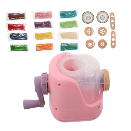 ifundom DIY Modelliermasse Nudelmaschine Weiche Leicht zu Reinigende Knetmasse Manueller Teig-extruder für Fantasievolles Küchenspielzeug Fördert Kreativität und Kognitive Entwicklung ifundom DIY Modelliermasse Nudelmaschine Weiche Leicht zu Reinigende Knetmasse Manueller Teig-extruder für Fantasievolles Küchenspielzeug Fördert Kreativität und Kognitive Entwicklung von ifundom