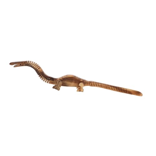 ifundom Realistisches Mini-Dinosaurier-Spielzeug Für Kinder Dinosaurier-Figuren-Set Aus Holz Pädagogische Dinosaurier-Statue Für Jungen Und Mädchen von ifundom