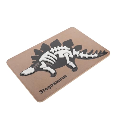 ifundom Dinosaurier-fossilien-Puzzle 3D-Puzzle-Spielzeug Dinosaurierspielzeug Aus Holz Puzzle-Montessori-Spielzeug Dinosaurierspielzeug Zusammenbauen Dinosaurier Aus Holz Black Hölzern von ifundom