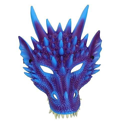 ifundom Drachenmaske Maskerade Dekorationen Tiere Maske Drachen Cosplay Maske Tiermaske Dekoration Kinder Tiermaske Pu Tiermaske Party Cosplay Tiermaske Abschlussball Dekorationen Für von ifundom