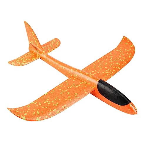 ifundom Flugzeugmodell Zum Werfen Leichtes -hochpolymermaterial Fliegende Segelflugzeuge Für Spielende Junge Mädchen Orange ifundom Flugzeugmodell Zum Werfen Leichtes -hochpolymermaterial Fliegende Segelflugzeuge Für Spielende Junge Mädchen Orange von ifundom