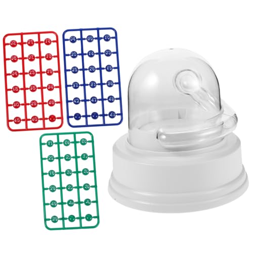 ifundom Elektrische Mini-lotto-Maschine Farbigen Kugeln Tragbares Tisch-Bingo-Spiel Faire Ziehung Einfache Bedienung für Familienfeiern Geburtstage und Halloween-Unterhaltung ifundom Elektrische Mini-lotto-Maschine Farbigen Kugeln Tragbares Tisch-Bingo-Spiel Faire Ziehung Einfache Bedienung für Familienfeiern Geburtstage und Halloween-Unterhaltung von ifundom