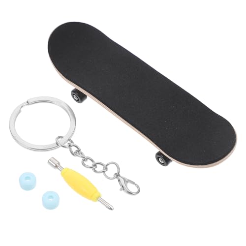 ifundom Skateboard Holz Palm Skateboard Spielzeug Training Prop Finger Sport Weiß von ifundom