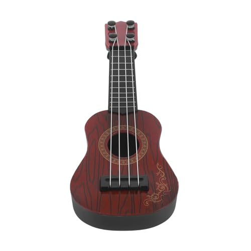 ifundom Gitarrenspielzeug Für Musikinstrument Lernen Mini-Ukulele Für Musikinstrumentenspielzeug Für Musikspielzeug Für Kindergitarre Kinderspielzeug Ukulele Abs Brown von ifundom