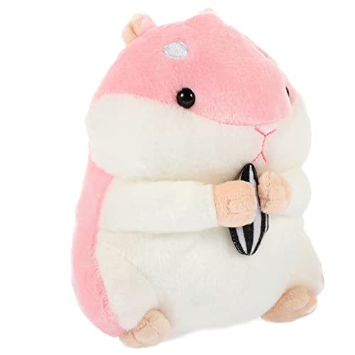 ifundom Hamster Plüschtier Kuscheltiere Plüschpuppe Bevorzugen Plüschpuppe Hamster Kuscheltier Plüsch Plüschspielzeug Kuscheltiere Plüsch Rosa Baumwolle von ifundom