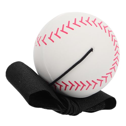 ifundom Handgelenkelastischer Baseball Sportarmband Ball Zurückprallen Lassen Bounce-Ball Für Das Handgelenk Handgelenktrainerball Armbandbälle Kleine Hüpfbälle Elastischer Seilball Gummi von ifundom