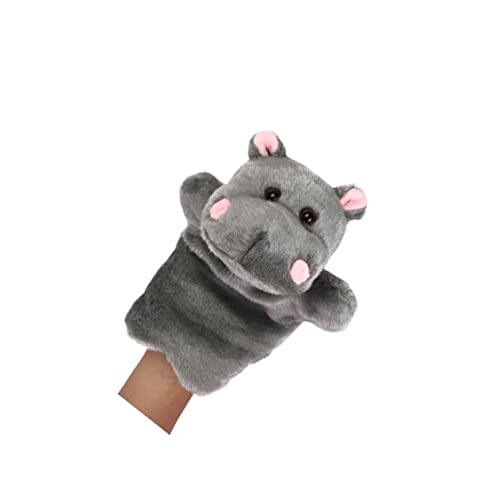 ifundom Handpuppe Hippo Aus üsch Geschichten Erzählen Und Rollenspiele Für Eltern Und Für Kreative Erziehung Dunkelgrau von ifundom