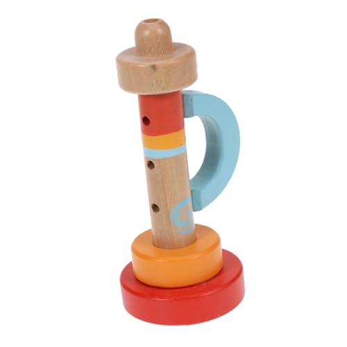 ifundom Hölzerne Trompete Mini-trompete Spielzeug Spielzeug-musikinstrumente Spielzeugmusikinstrumente Für Kinder Musikinstrument Für Kinder Babyspielzeug Musikalisches Spielzeug von ifundom