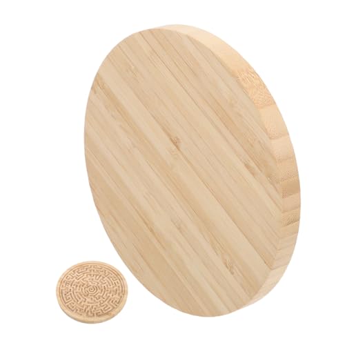 ifundom Holz Labyrinth Brettspiel Rundes Maze Puzzle Für Kugelbewegung Montessori Bead Maze Toy Fördert Räumliches Denken und Feinmotorik Pädagogisches Aktivitätsspielzeug ifundom Holz Labyrinth Brettspiel Rundes Maze Puzzle Für Kugelbewegung Montessori Bead Maze Toy Fördert Räumliches Denken und Feinmotorik Pädagogisches Aktivitätsspielzeug von ifundom