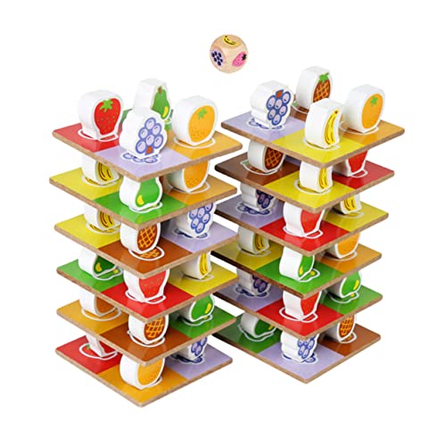 ifundom Holzspielzeug Stapelturm Balance Blocks Pädagogisches Lernspielzeug für Ab Jahren Sicherer Holzbauklötze Stapelspiel Fördert Motorik Kommunikation und Soziales Lernen ifundom Holzspielzeug Stapelturm Balance Blocks Pädagogisches Lernspielzeug für Ab Jahren Sicherer Holzbauklötze Stapelspiel Fördert Motorik Kommunikation und Soziales Lernen von ifundom