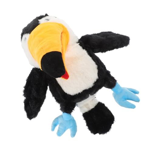 ifundom Interaktives Handpuppen üsch Vogel Handpuppe Für Geschichtenerzählen Lustige Vogel Handpuppe Für Farbenfrohe üschfigur von ifundom