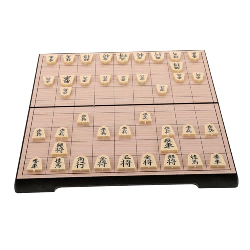 ifundom Japanisches Schach Faltbares Schachspiel Magnetische Dame Brettspiel Reise Brettspiele Magnetisches Schachbrett Schachbrett Schachbrett Holz Reise Sh Spiel von ifundom