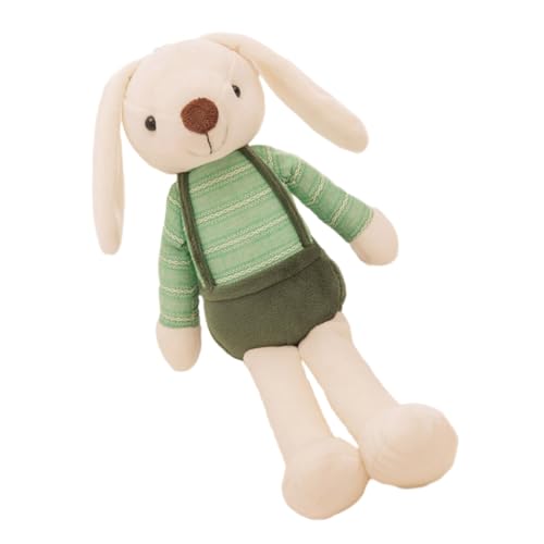 ifundom Kaninchenpuppe Babyspielzeug Großes Kleinkind Hase Für Kinder Stoffhase Hasenspielzeug Kleine Stoffhasen Hasenstofftier Kleiner Dunkelgrüner Plüsch von ifundom