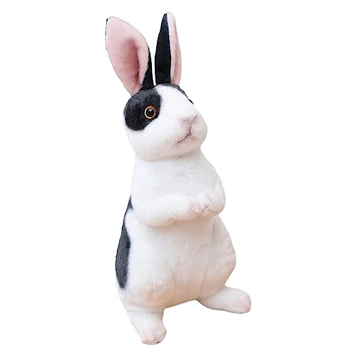 ifundom Kaninchenpuppe Stofftier Osterhase ausgestopfter Hase aus Plüsch gefüllter Hasenplüsch Kinder Kuscheltier Spielzeug für Kinder Bunny tragbarer Stoffhase Plüschtier für den Haushalt von ifundom