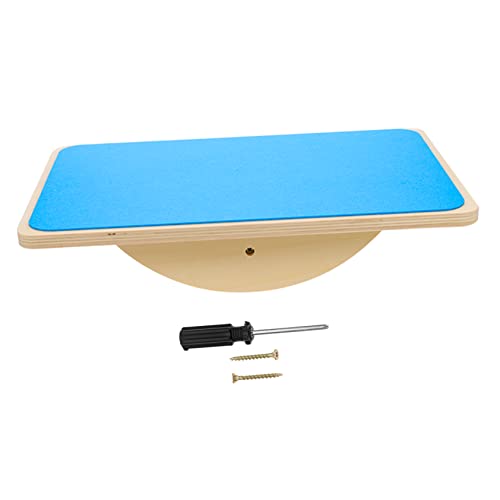 ifundom Kinder Balance Board Spielzeug Balance Alter 6–12 Balance Platte Für Kinder Wackelbrett Halber Balance Ball Sensorische Raumausrüstung Balance Platte Kinder Wippe Holz von ifundom